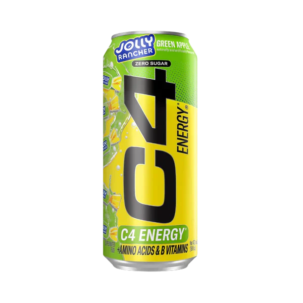 C4  Energy Green Apple Jolly Rancher 473ml