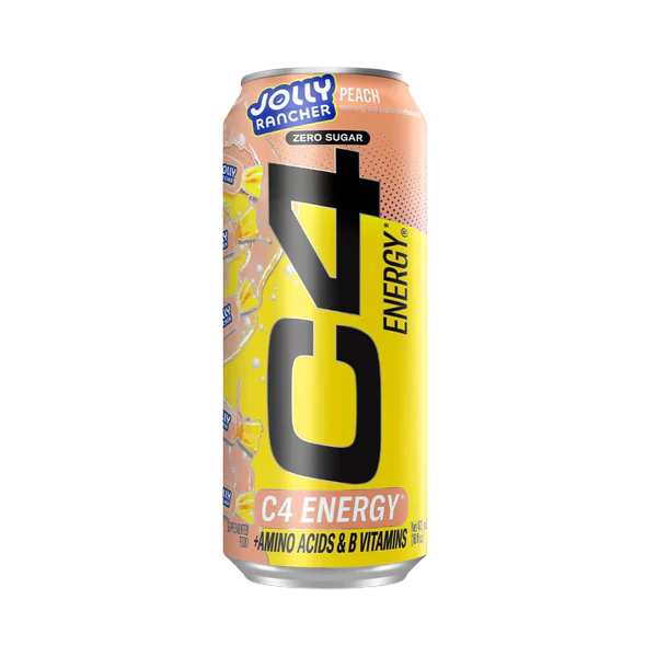 C4  Energy Peach Jolly Rancher 473ml