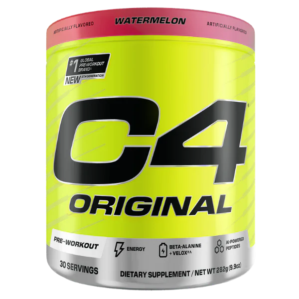 C4 Original Pre Workout Watermelon 30 Serves New Formula