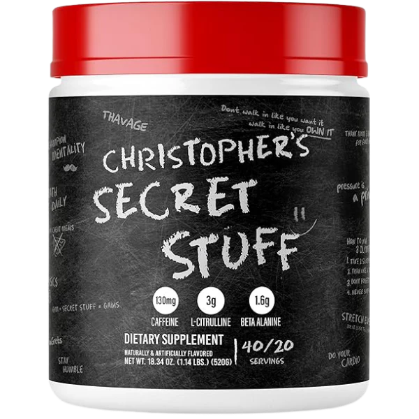 CBUM Thavage Christophers Secret Stuff 40 Serves