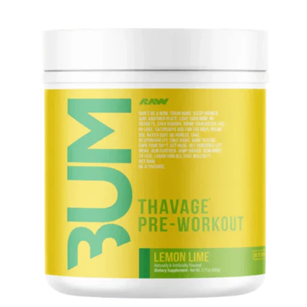 CBUM Thavage Pre-Workout Lemon Lime 40 Serves