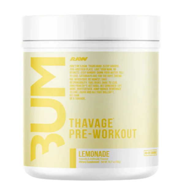 CBUM Thavage Pre-Workout Lemonade 40 Serves