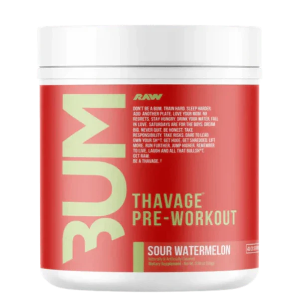 CBUM Thavage Pre-Workout Sour Watermelon 40 Serves