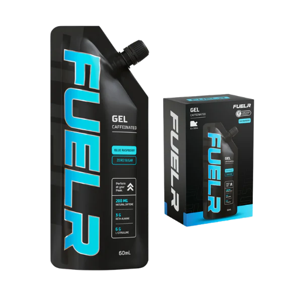 Fuel R Caffeinated Gel Isotonic Blue Raspberry 60ml