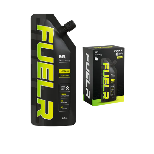 Fuel R Caffeinated Gel Isotonic Lemon Lime 60ml