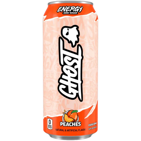 Ghost Energy Peaches 500ml