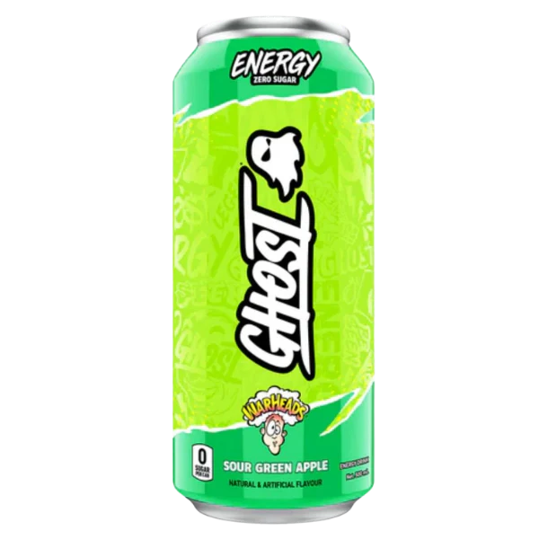 Ghost Energy Warheads Sour Green Apple 500ml
