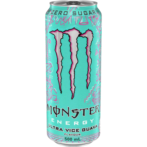 Monster Zero Ultra Vice Guava Energy Drink 500ml