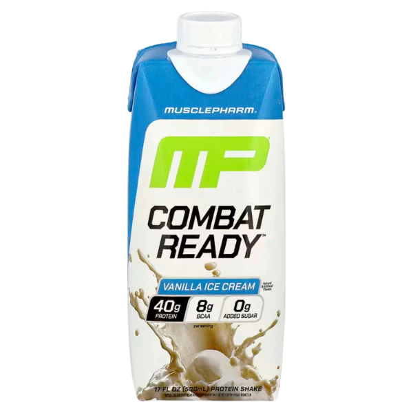 MusclePharm Combat Ready RTD Vanilla Icecream