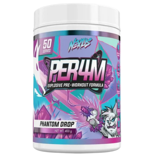 Nexus Per4m Pre-Workout Phantom Drop 50 Serves