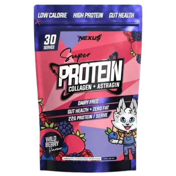 Nexus Super Protein Water 750g  Wild Berry 30 Serves
