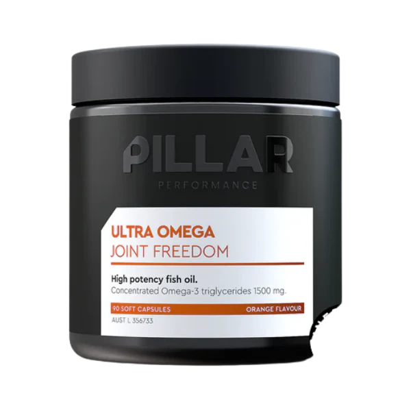 Pillar Ultra Omega Orange 90 Fish Oil Capsules