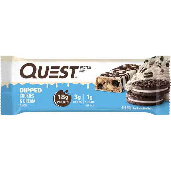 Quest Cookies & Cream Protein Bar 60g