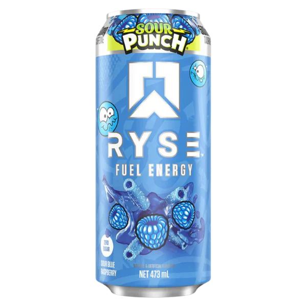Ryse Energy Sour Punch Blue Raspberry 473ml